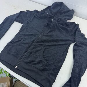Ocean Girl Full Zip Hoodie Small Black Ladies NWOT